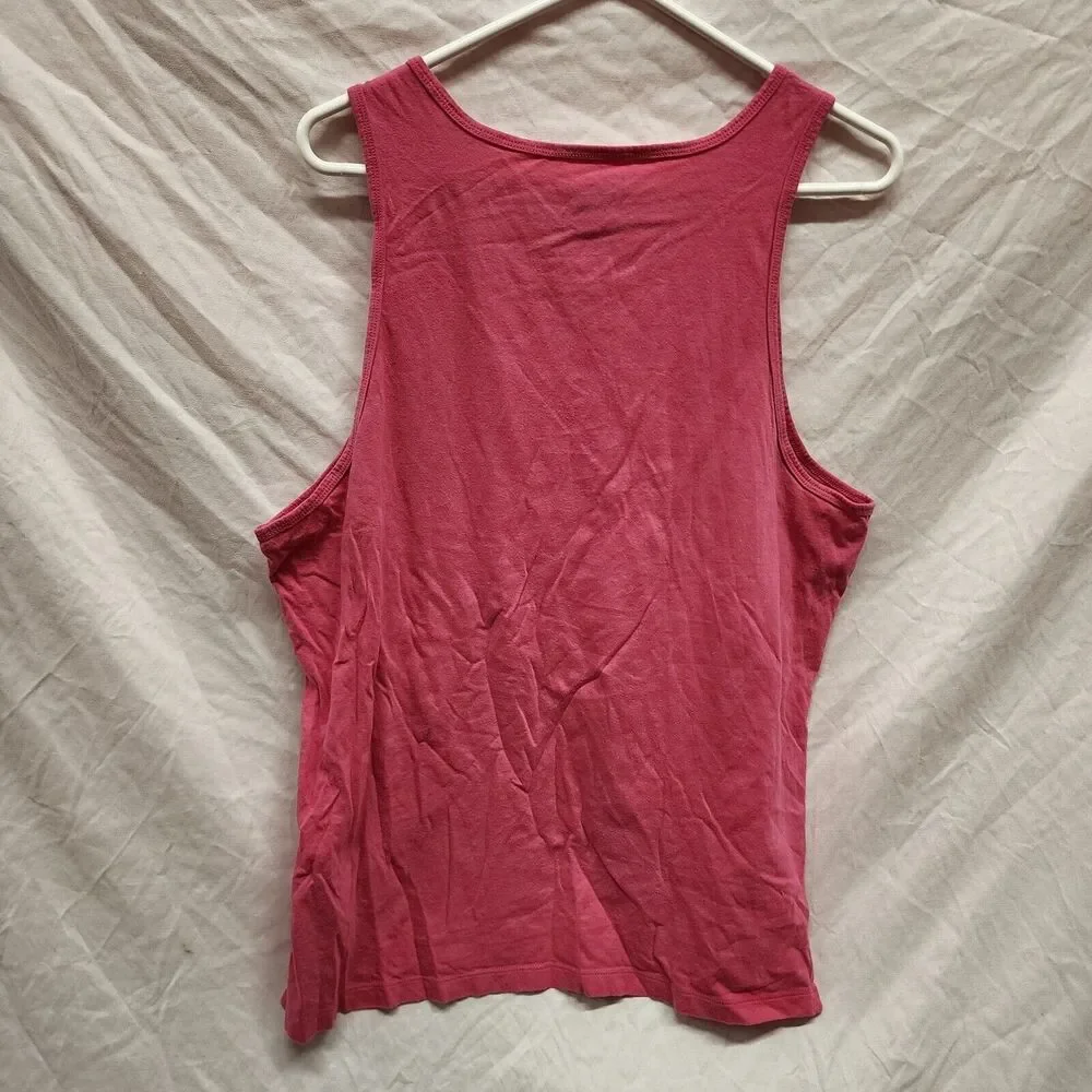 Mens The North Face Pink Pride Outdoors Together Tank Size Medium